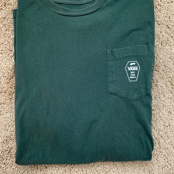 Vans Other - Vans Dark Green T-Shirt